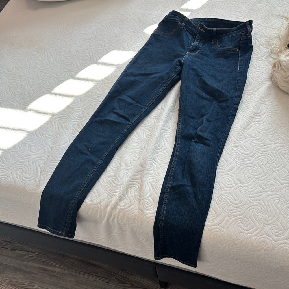 H&M Blue Straight Leg Jeans